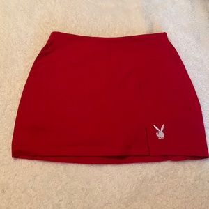 Playboy by Pacsun Bunny Slit Skort